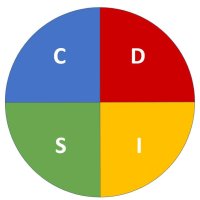 Modèle DISC avec les 4 couleurs